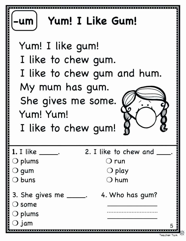 Comprehension Worksheets for First Grade Grade 2 Reading Prehension Worksheets