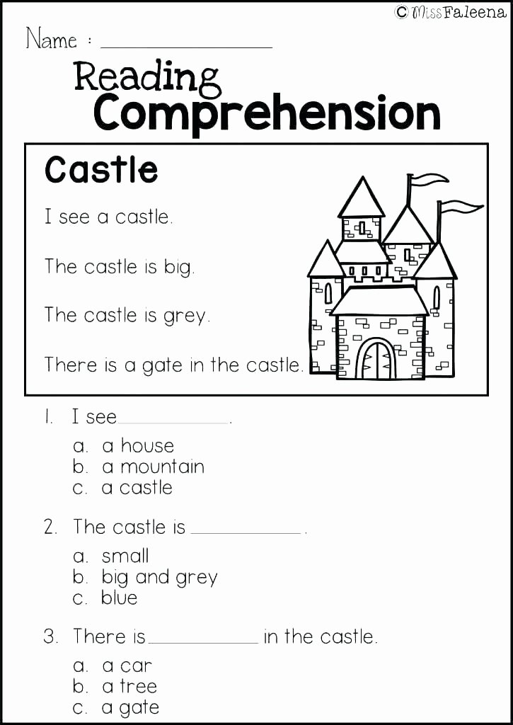 Comprehension Worksheets for Kindergarten Medium Advanced Kindergarten Reading Worksheets Advanced
