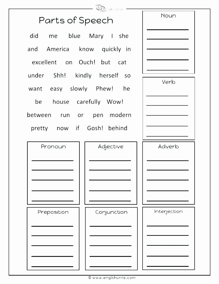 Conjunction Worksheet 3rd Grade Adjective Worksheets 3rd Grade Adjective Practice Worksheets