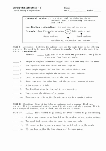 worksheets fanboys grammar worksheet conjunctions photos ma usage for grade 5th and punctuation