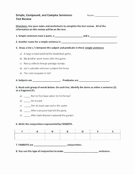 pound sentences with fanboys worksheets types of sentences worksheets grade pound and sentences pound sentences using fanboys worksheets pound sentences fanboys worksheets