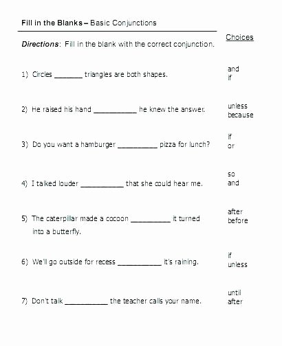 Conjunctions Worksheets for Grade 3 Conjunctions Worksheets with Answers Free Language Stuff