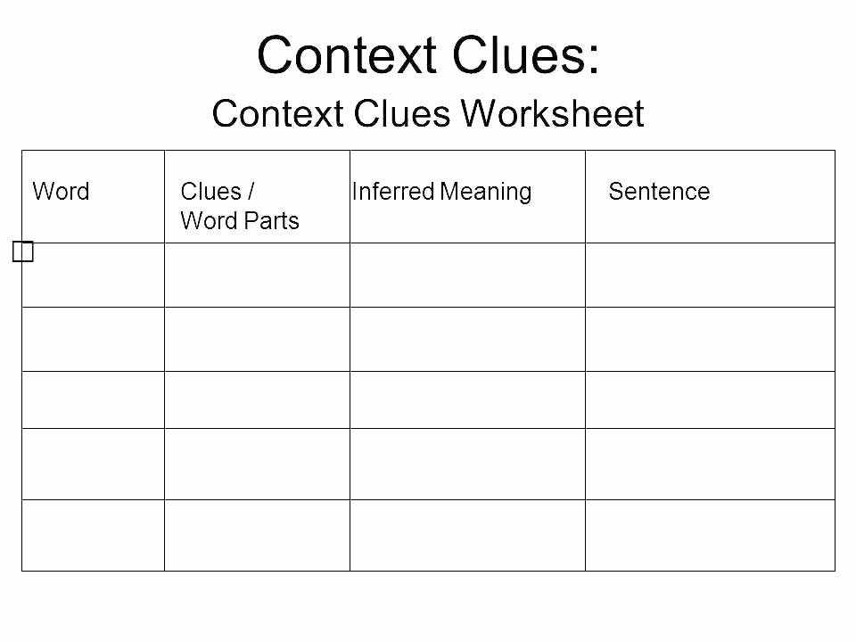 Context Clues Worksheets Grade 5 Context Clues Worksheets 650 488 Homographs and Context