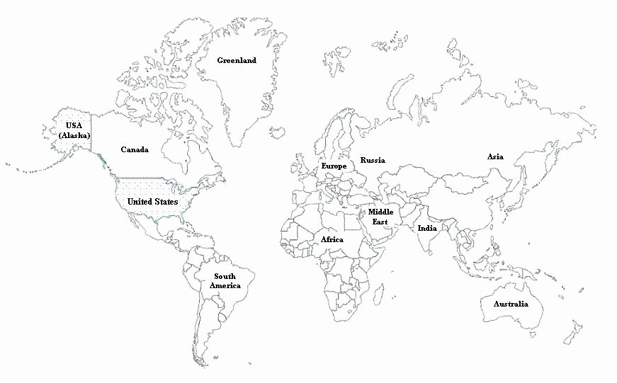 Continents and Oceans Blank Worksheet World Map Printable Blank – Junichifo