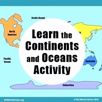 Continents and Oceans Printable Worksheets Maps Of Continents – Zetavape