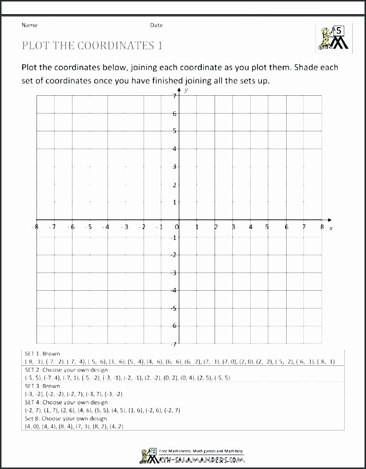 Coordinate Grid Mystery Picture Coordinate Grid Worksheets Grade Just Turn Map Four