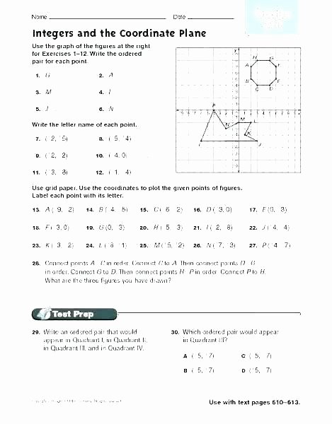 Coordinate Grid Worksheet 5th Grade Fun Graphing Worksheets Math Coordinate Plane
