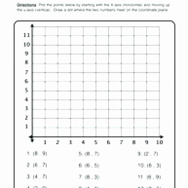 Coordinate Grid Worksheets 6th Grade Graphing Coloring Worksheets