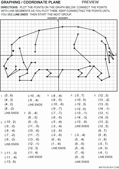 Coordinate Grid Worksheets Pdf Coordinate Plane Mystery Picture Worksheets Free