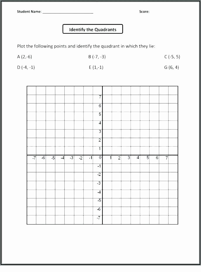 Coordinate Plane Worksheets 5th Grade Math Coordinate Plane Worksheets