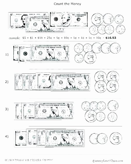 Counting Coins Worksheets 2nd Grade Printable Money Worksheets 2nd Grade