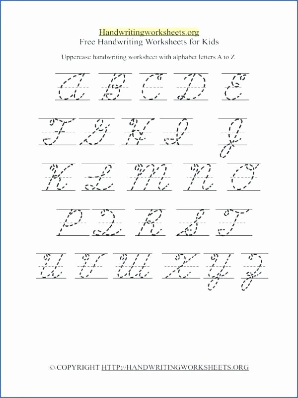 Cursive Alphabet Worksheets Pdf Free Printable Cursive Writing Sentences Worksheets