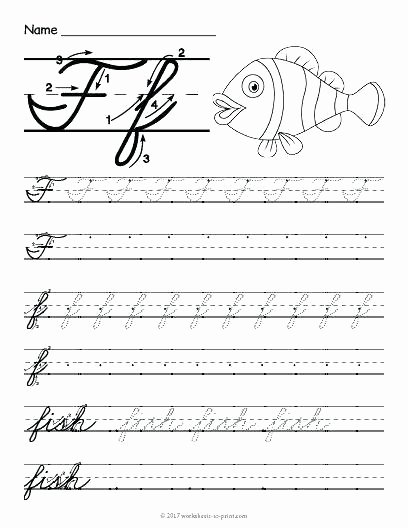 Cursive Paragraph Worksheets Free Printable Cursive Alphabet Handwriting Worksheets