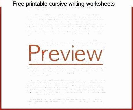 Cursive Writing Sentences Worksheets Free Printable Cursive Writing Sentences Worksheets