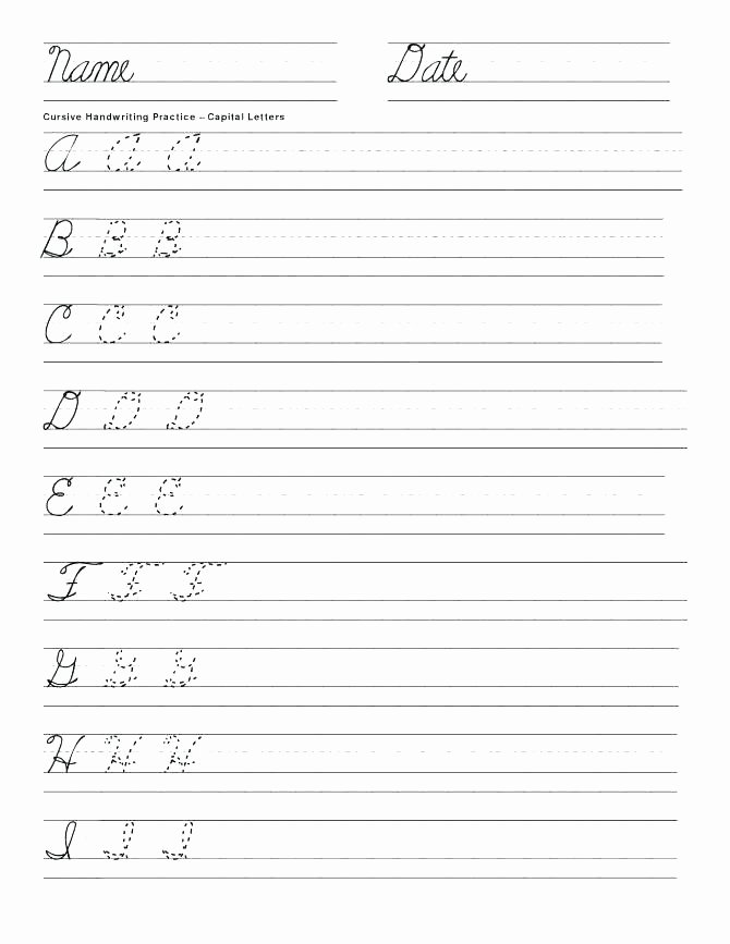 Cursive Writing Sentences Worksheets Make Your Own Writing Worksheets