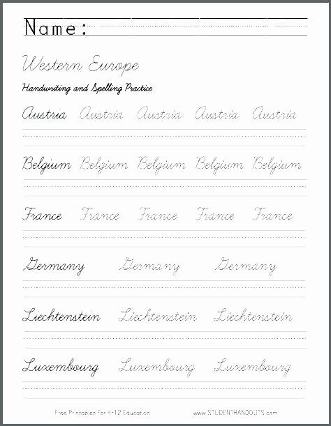 Cursive Writing Worksheets Sentences Free Printable Cursive Writing Sentences Worksheets