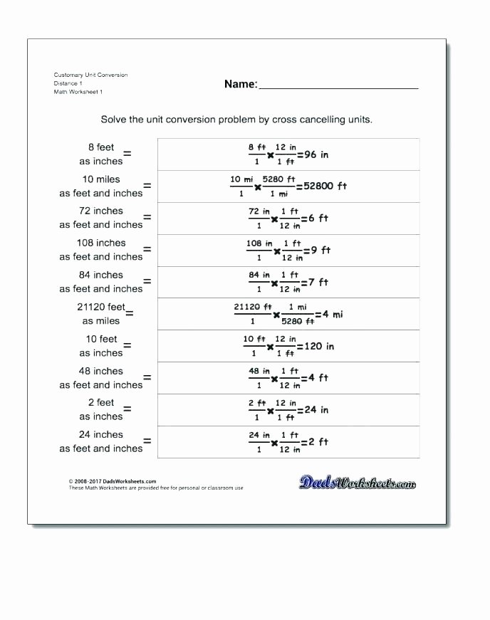 Customary Measurement Conversion Worksheet Printable Temperature Conversion S Via Kelvin Worksheet