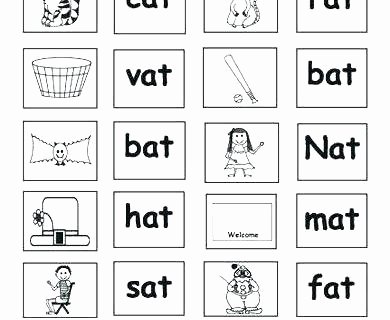 Cvc Worksheet Kindergarten Writing Worksheets Free for Grade 1 Kindergarten Phonics