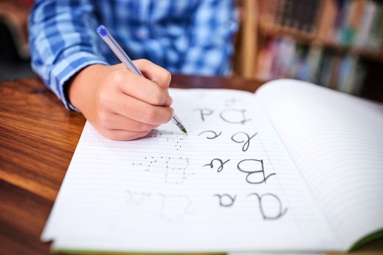 D Nealian Alphabet Worksheets Print and Cursive Handwriting Fonts for Educators