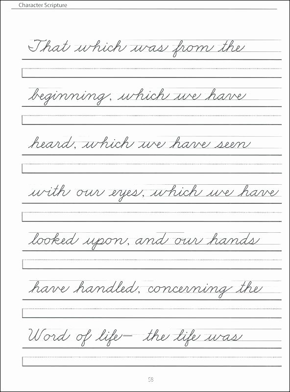 D Nealian Cursive Worksheets Cursive Practice Worksheets Grade Handwriting Sheets for