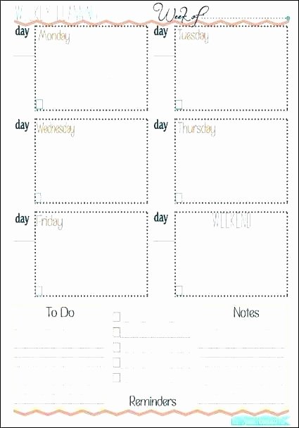 Daily Edit Worksheet New Free Printable Class Schedule Template