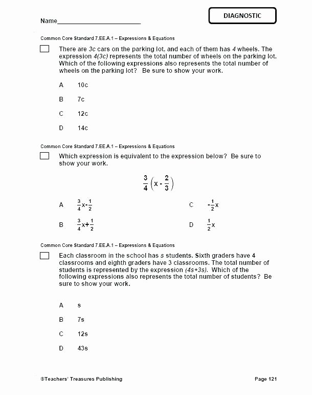 Decomposing Fractions Worksheets 4th Grade 4 Nf 7 Worksheets