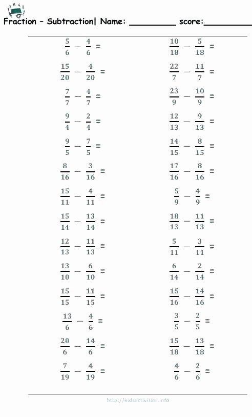 Decomposing Fractions Worksheets 4th Grade Free Fraction Worksheets for Fourth Grade Lovely Converting