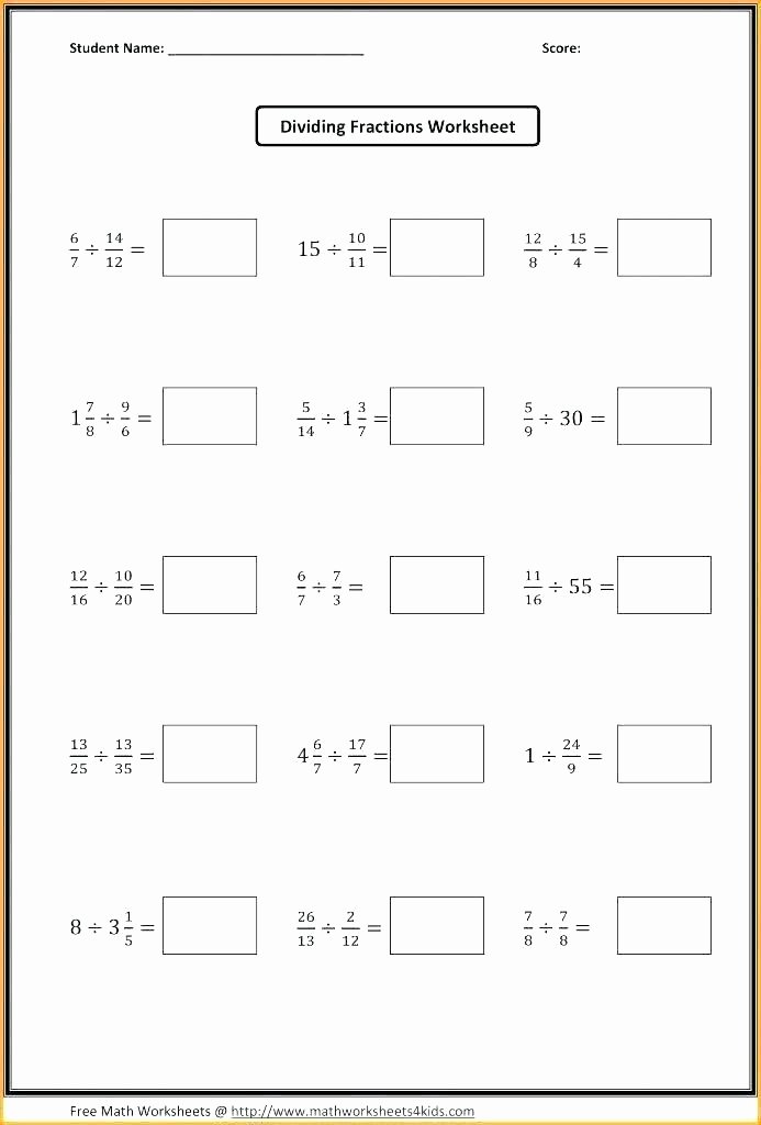 Decomposing Fractions Worksheets 4th Grade Multiplying Fractions Worksheets 4th Grade