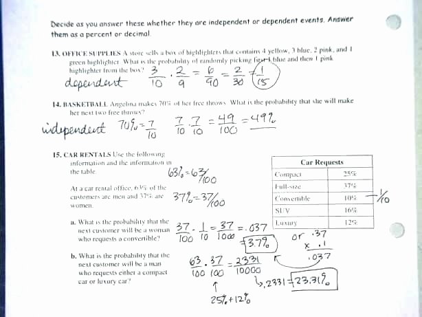 Dependent Probability Worksheets Exponent Practice Worksheets – Trubs