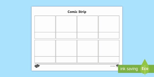 Design Your Own Superhero Worksheet Blank Ic Strip Worksheet Illustrate Illustrations