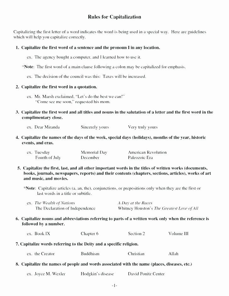 Dialogue Worksheets for Middle School Free Worksheets Library Download and Print Punctuation