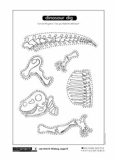 Dinosaur Worksheets for Kindergarten Fossils for Kids Worksheets Free Kindergarten Printable