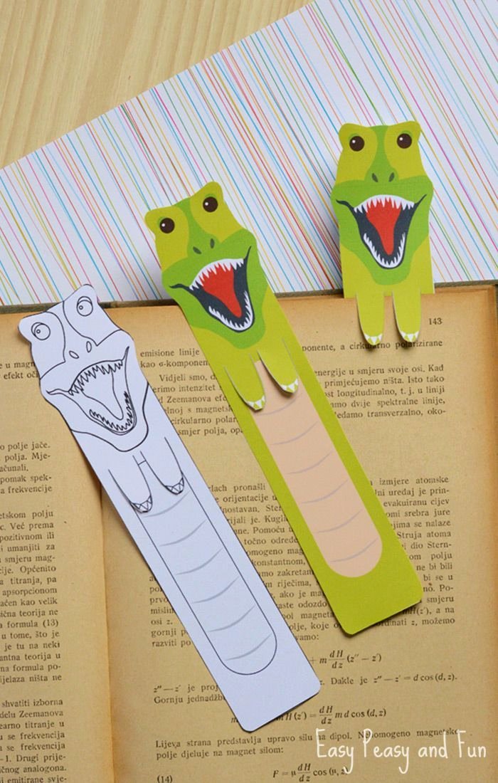 Dinosaur Worksheets for Kindergarten Printable Dinosaur Bookmarks Kids Activities