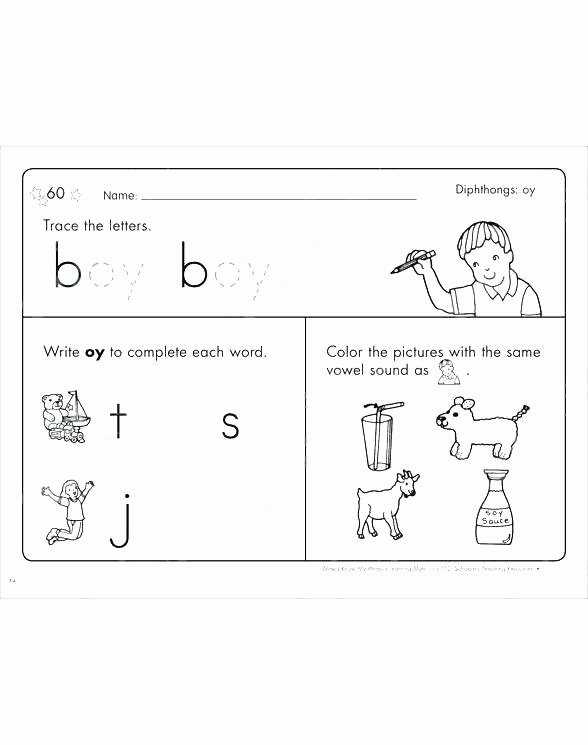 Diphthong Oi Oy Worksheets Diphthongs Oi Oy Worksheets Free Phonics Diphthong Worksheet