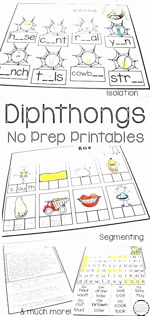 Diphthong Oi Oy Worksheets Diphthongs Oi Worksheets and Vowel Ow Oy 2nd Grade Costume