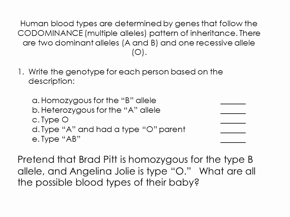 Dominant and Recessive Traits Worksheet Elegant Meiosis Genetics and Heredity Ppt Video Online