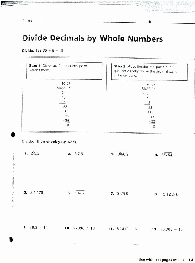 Double Digit Division Worksheets 3 by 1 Division Worksheets