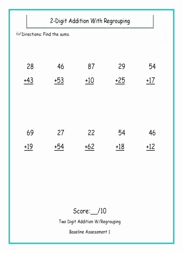 Double Facts Worksheets Free Adding Worksheets Simple Addition for Kids Math