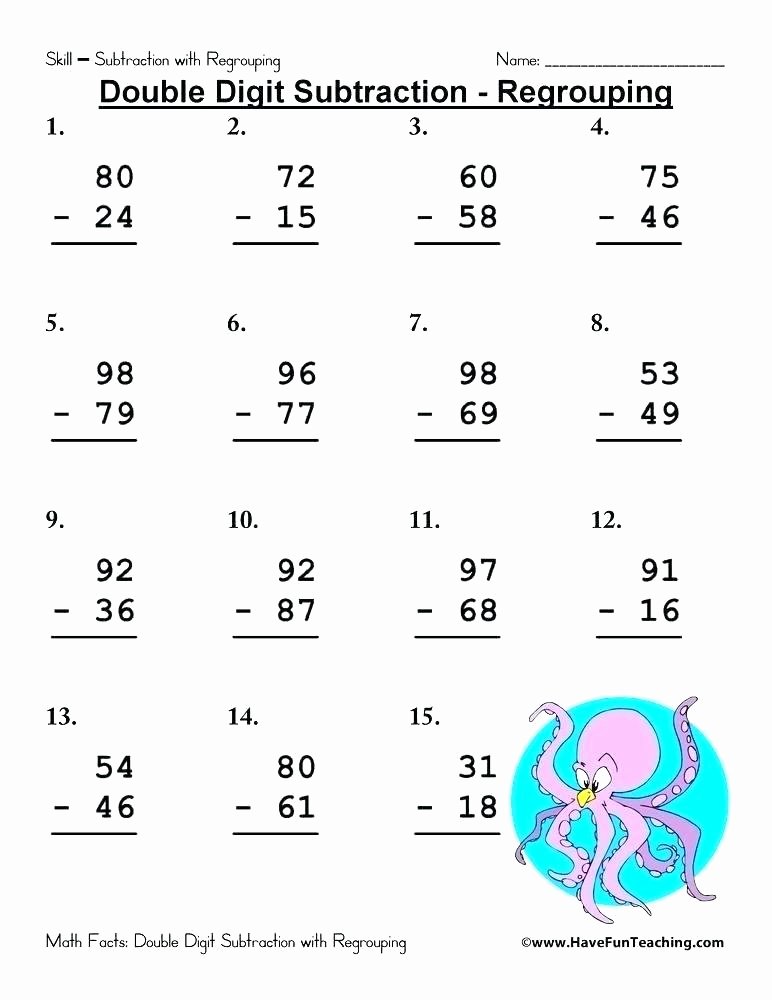 Doubles Addition Facts Worksheets Fun Subtraction Worksheets Addition for Grade 3 with