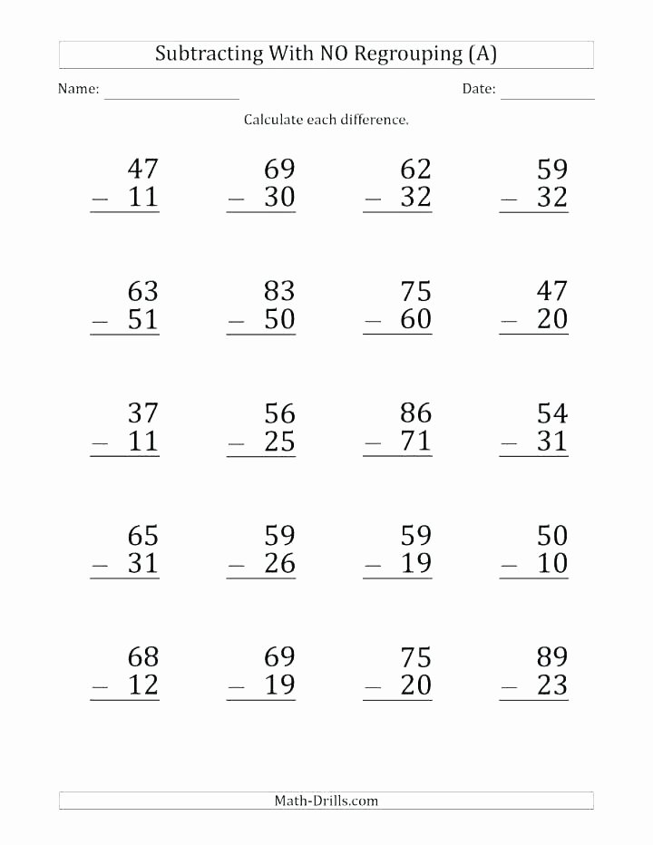 Doubles Facts Worksheets Free Printable Double Digit Addition Worksheets