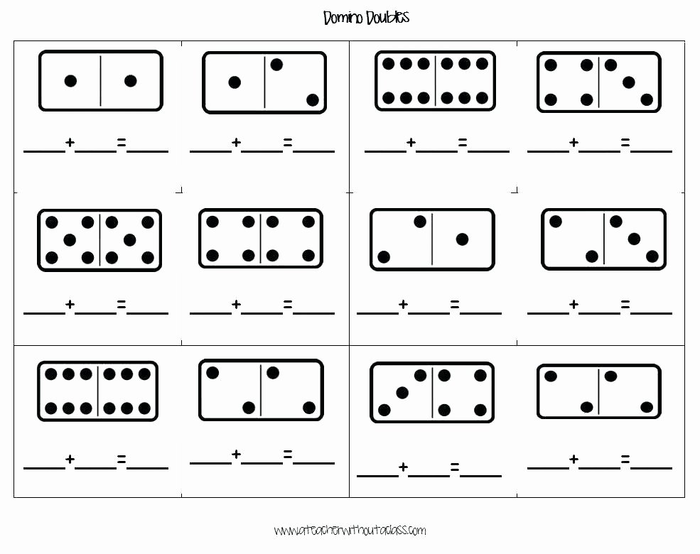 Doubles Math Worksheet Picture Graph Worksheets for First Grade