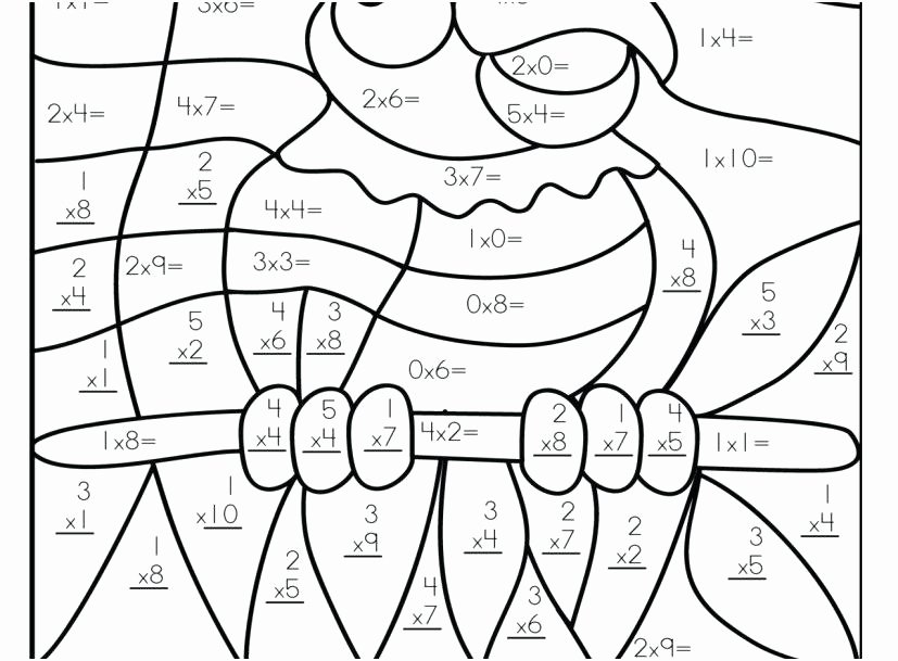 Easy Color by Number Worksheets Thanksgiving Coloring Pages by Number – Yggs
