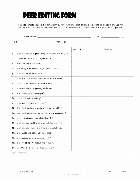Editing Worksheet 3rd Grade Free Paragraph Editing Worksheets Middle School for Grade