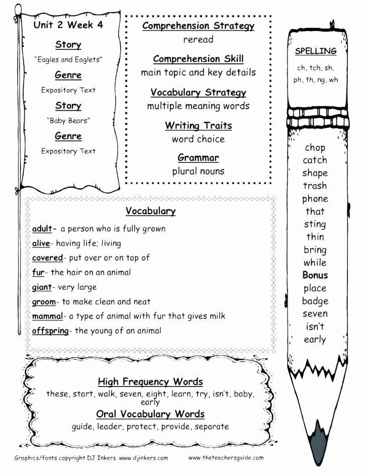 Eighth Grade Vocabulary Worksheets 3rd Grade Vocabulary Worksheets
