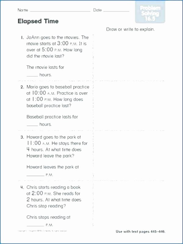Elapsed Time 3rd Grade Worksheets Time Word Problems 3rd Grade – Jmpindustrie