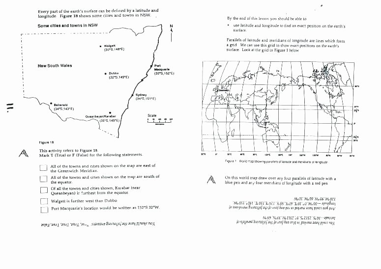 Elementary Map Skills Worksheets Globes and Hemispheres Map Skills Grade 5 Geography