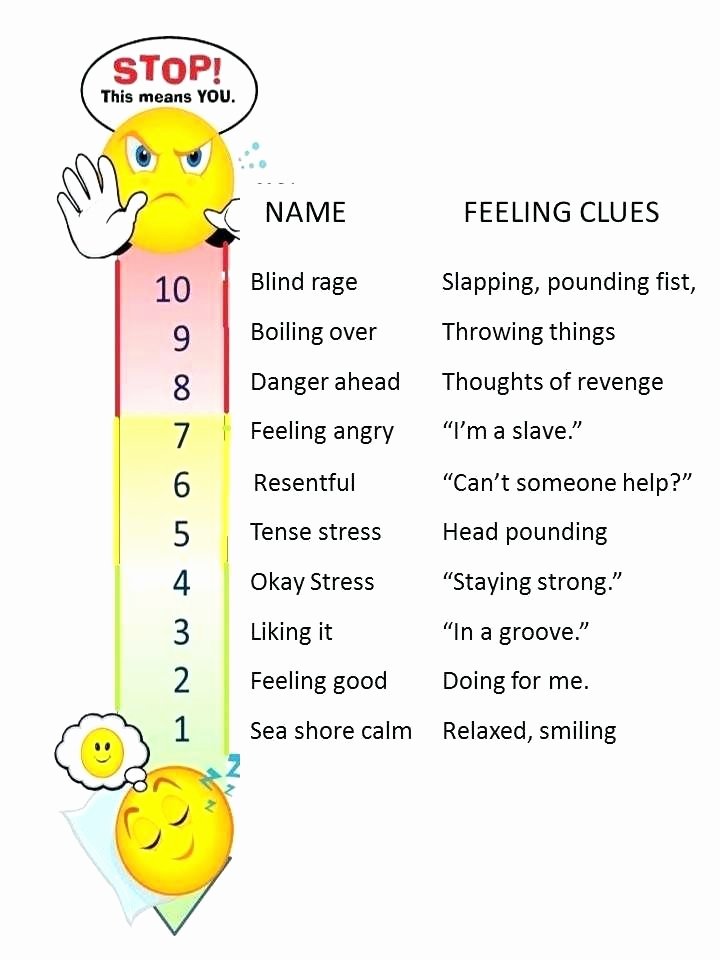 Emotions Worksheets for Preschoolers Printable Feelings thermometer Worksheets Free Image A Download