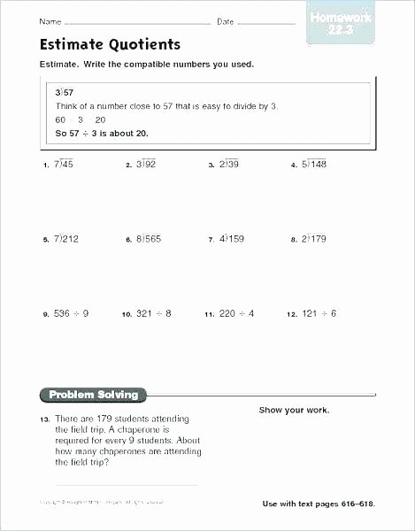 Estimating Measurement Worksheets Estimation Worksheets