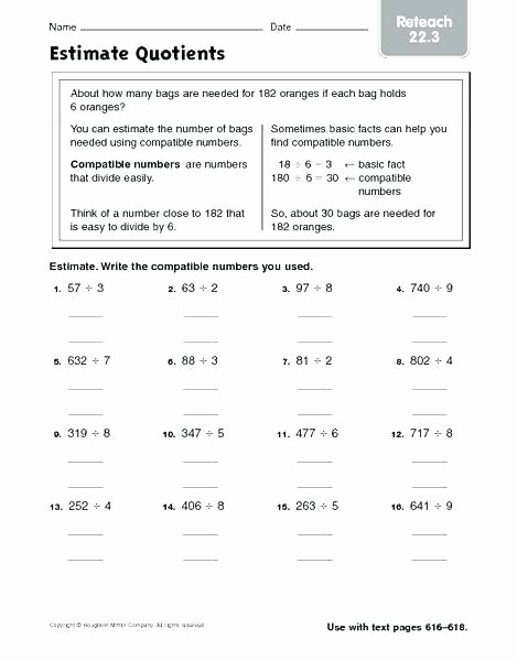 Estimating Worksheets 3rd Grade Estimation Worksheet – Anumaquinaria