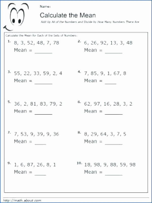 Everyday Math 4th Grade Worksheets Everyday Math Grade 1 Worksheets Average Word Problems